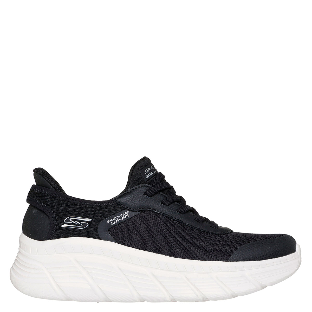 ZAPATILLAS MUJER SKECHERS URBANAS NEGRO BOBS B FLEX HI - 1