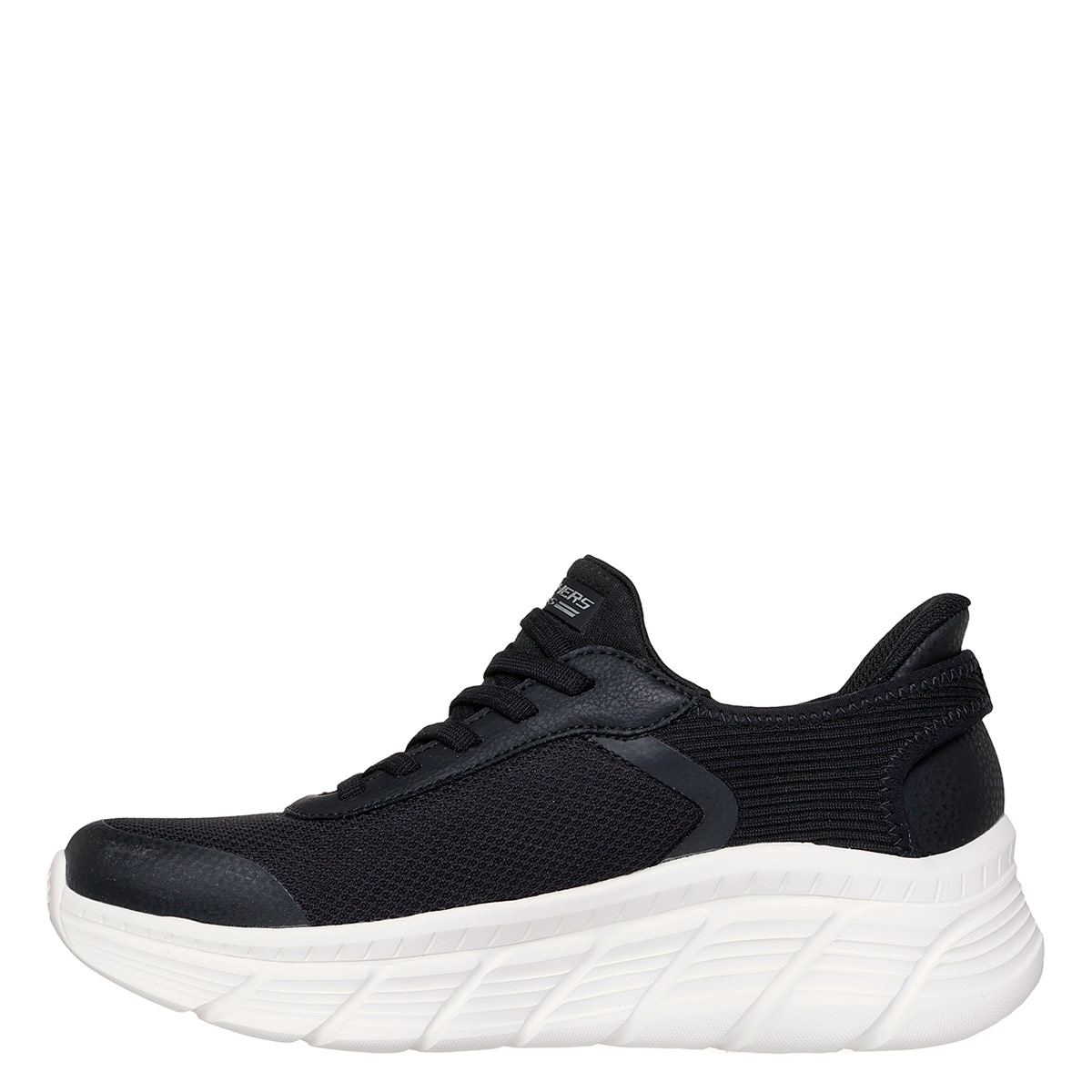 ZAPATILLAS MUJER SKECHERS URBANAS NEGRO BOBS B FLEX HI - 3