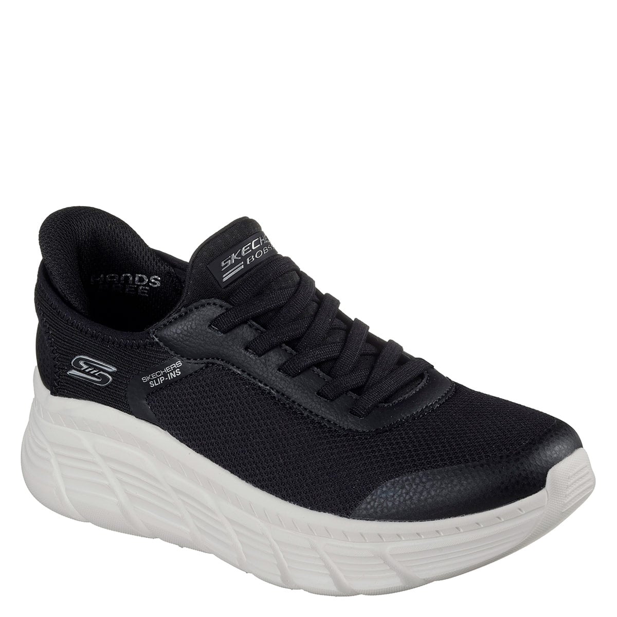 ZAPATILLAS MUJER SKECHERS URBANAS NEGRO BOBS B FLEX HI - 2