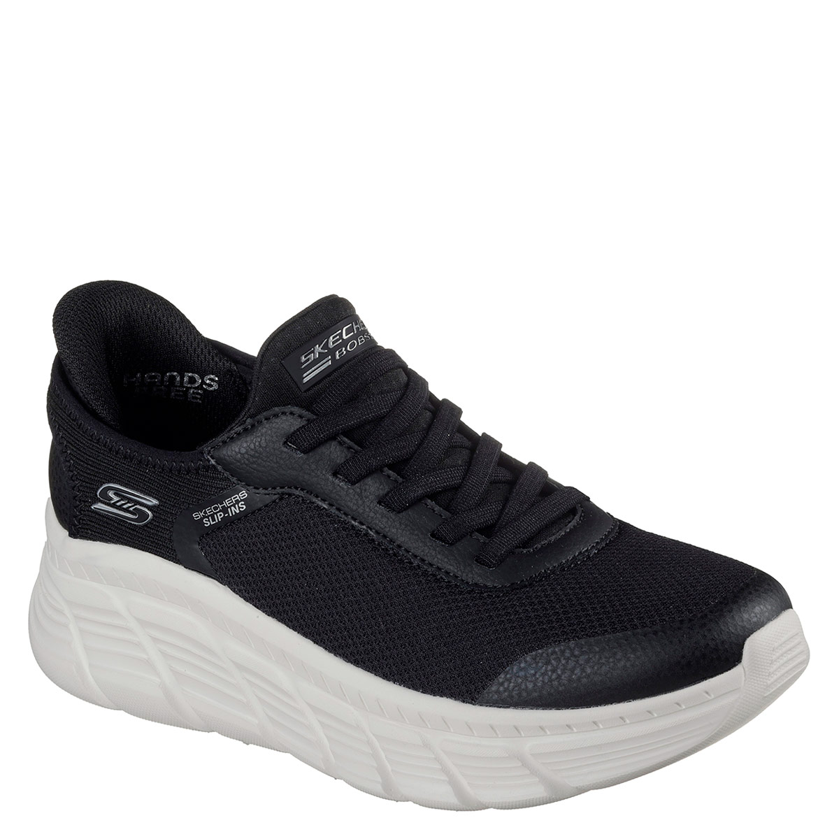 ZAPATILLAS MUJER SKECHERS URBANAS NEGRO BOBS B FLEX HI - 2