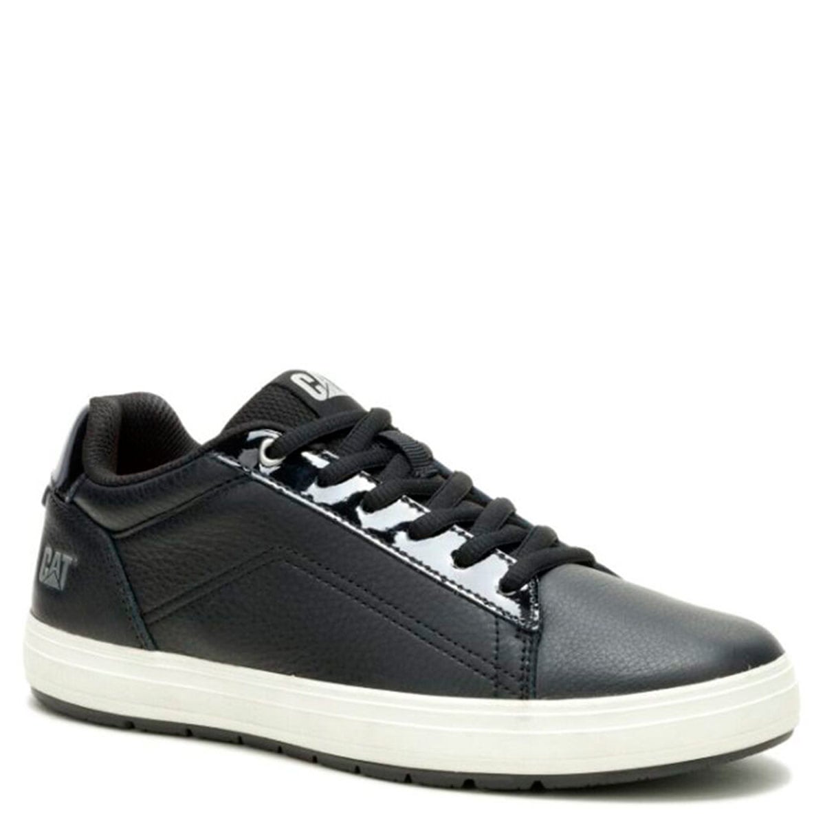 ZAPATILLAS MUJER CATERPILLAR URBANAS NEGRO CUERO - 2