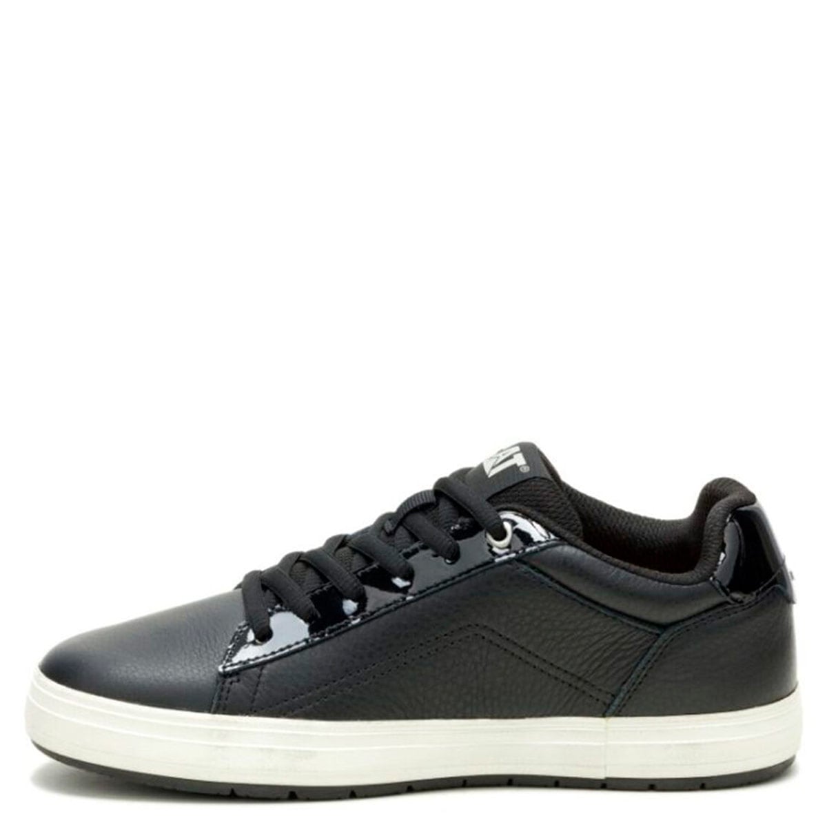 ZAPATILLAS MUJER CATERPILLAR URBANAS NEGRO CUERO - 4