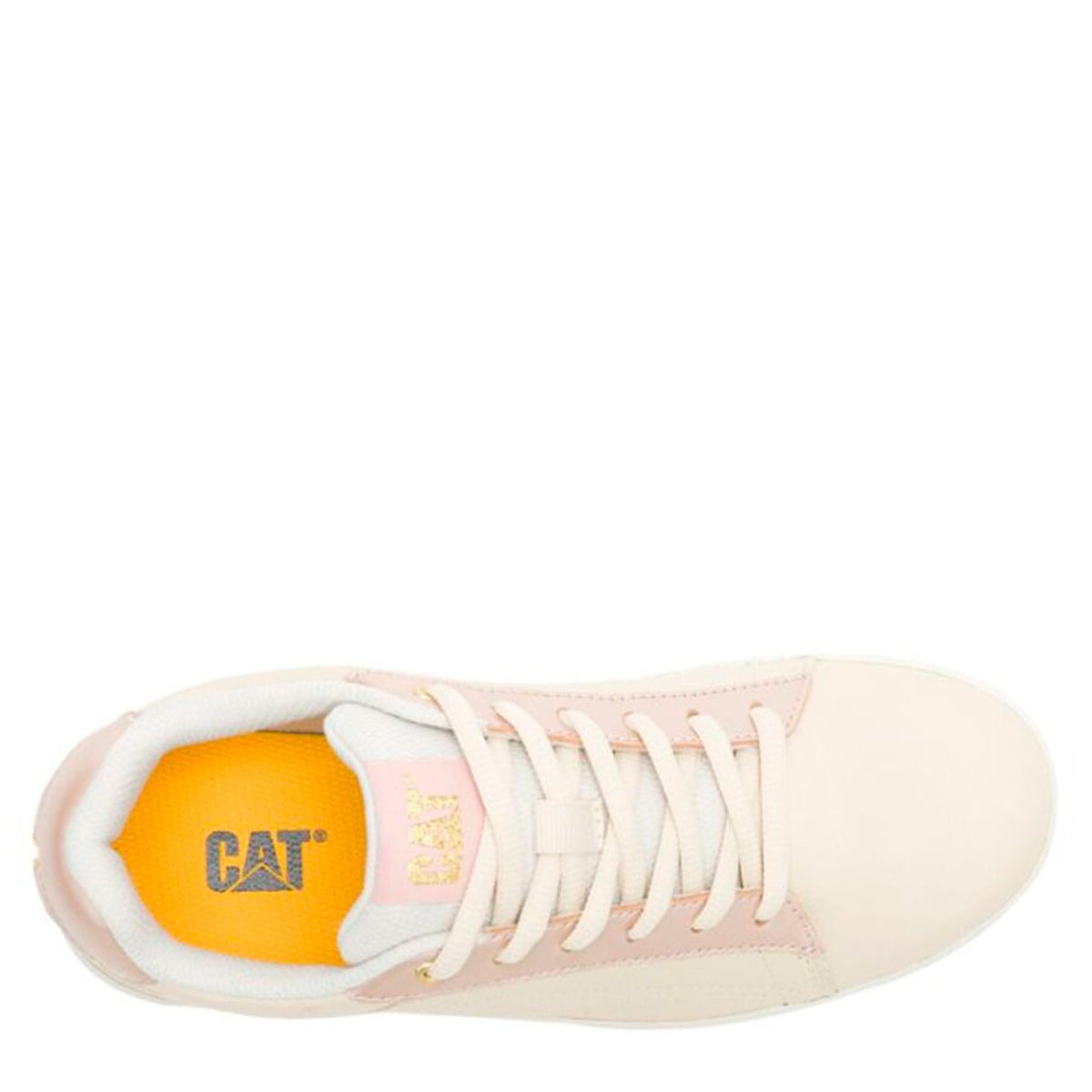 ZAPATILLAS MUJER CATERPILLAR URBANAS BEIGE CUERO - 6