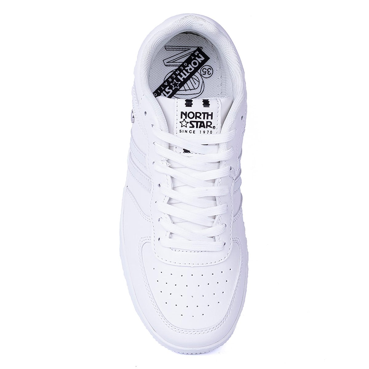 ZAPATILLAS MUJER NORTH STAR CASUALES BLANCO TANK - 4