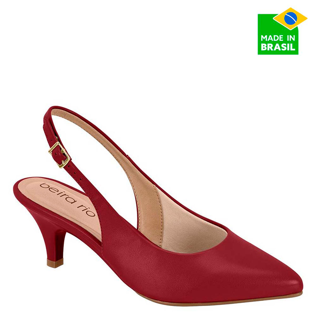 ZAPATOS DE VESTIR MUJER BEIRA RIO ROJO - 1