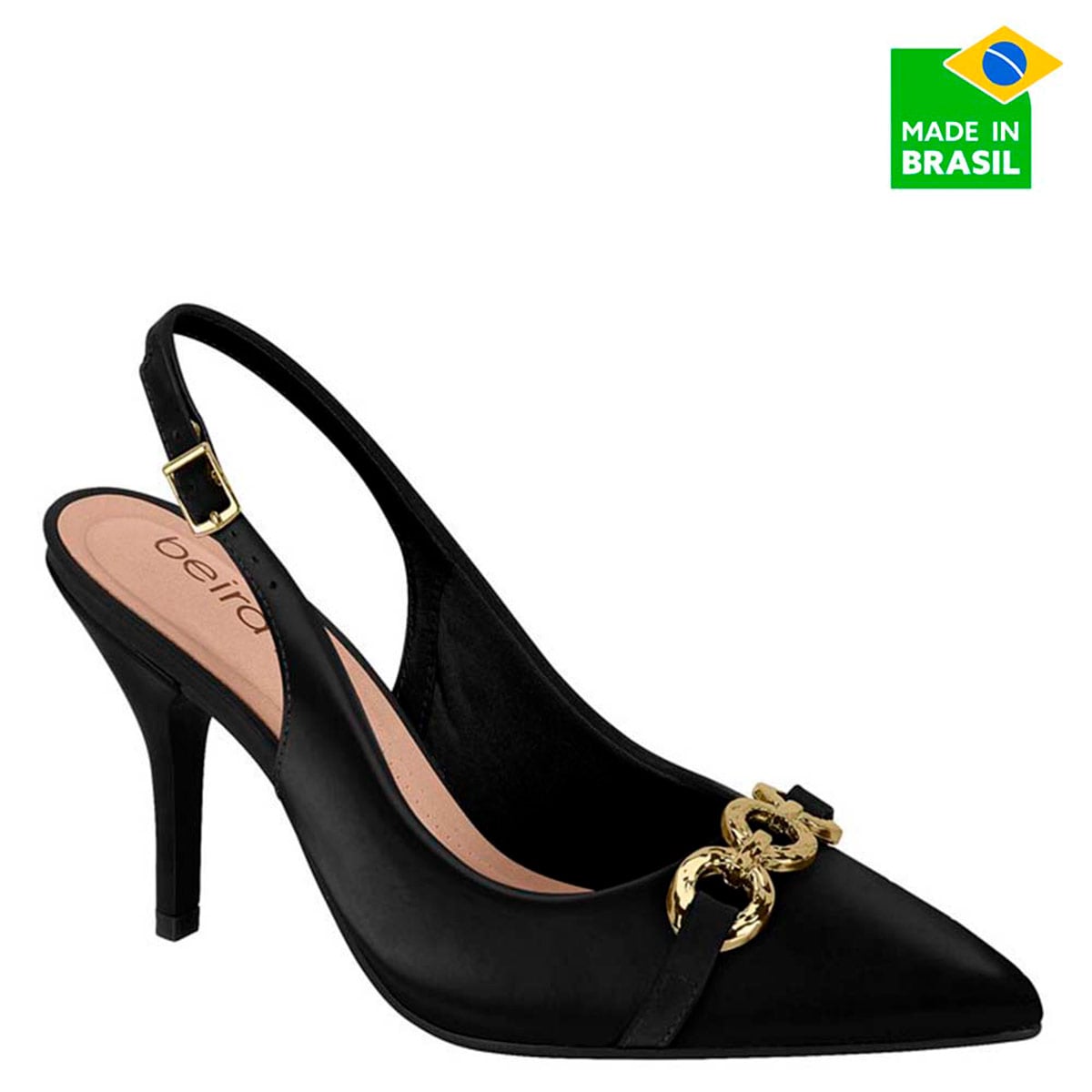 ZAPATOS VESTIR MUJER BEIRA RIO NEGRO - 1