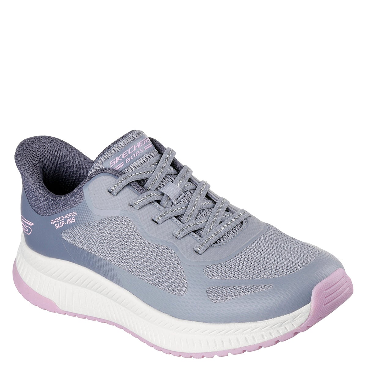 ZAPATILLAS MUJER SKECHERS URBANAS GRIS BOBS SQUAD - 2