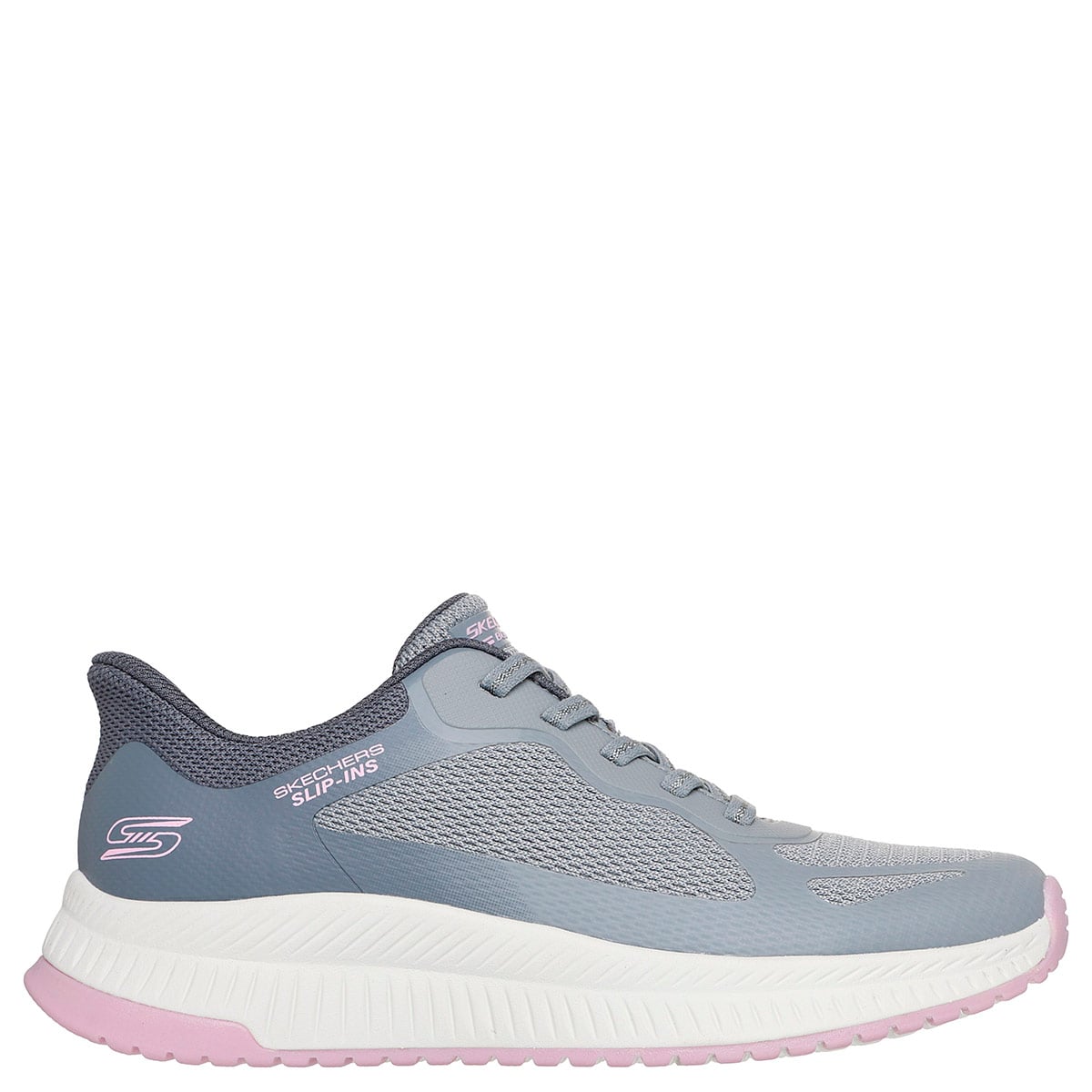 ZAPATILLAS MUJER SKECHERS URBANAS GRIS BOBS SQUAD - 1