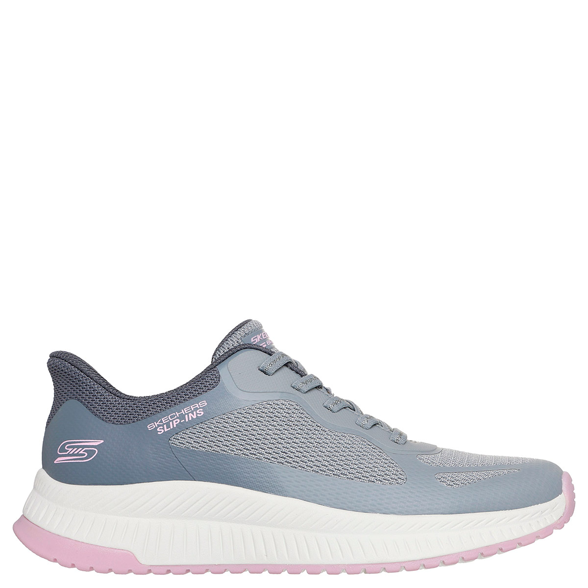 ZAPATILLAS MUJER SKECHERS URBANAS GRIS BOBS SQUAD - 1