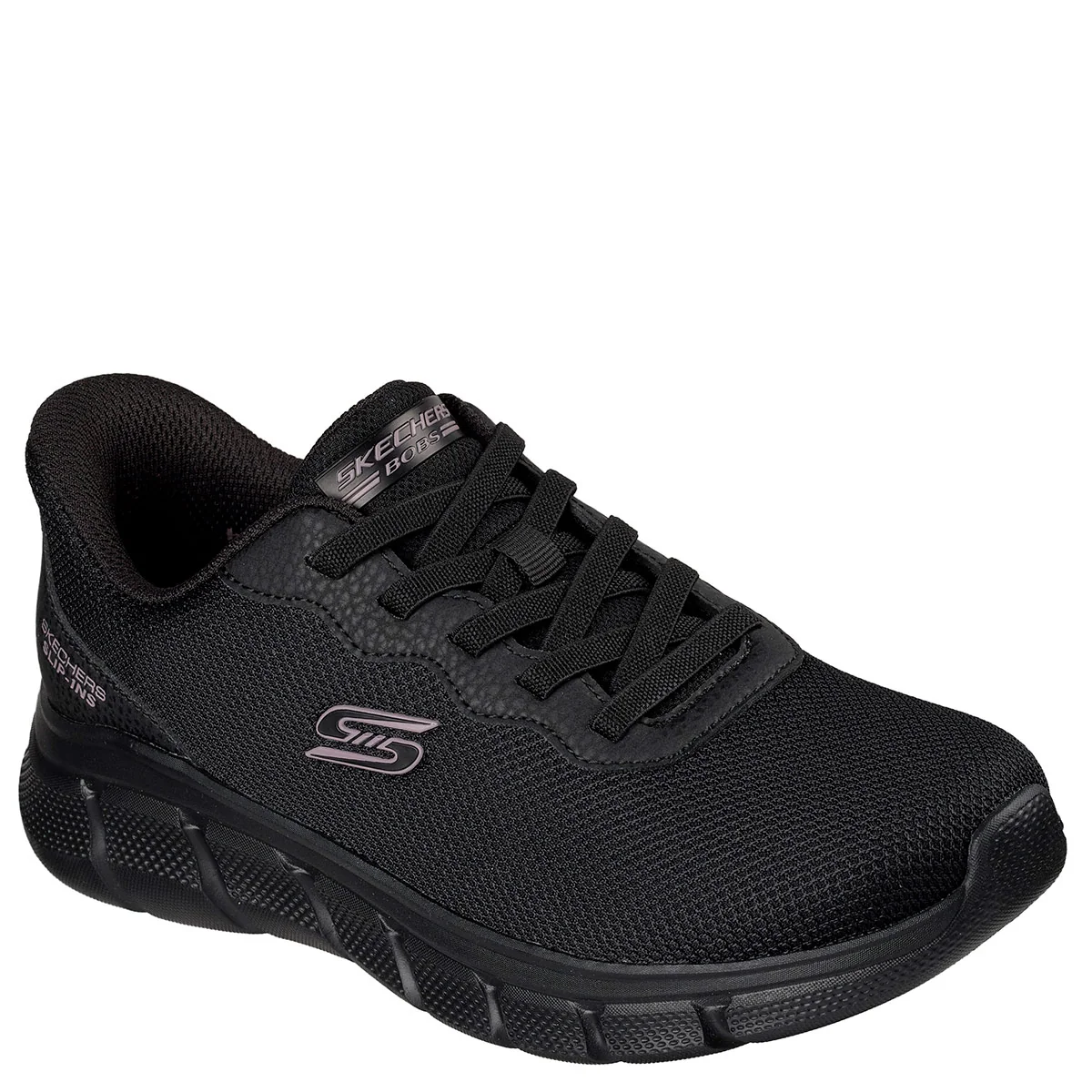 ZAPATILLAS MUJER SKECHERS URBANAS NEGRO BOBS B FLEX - 2