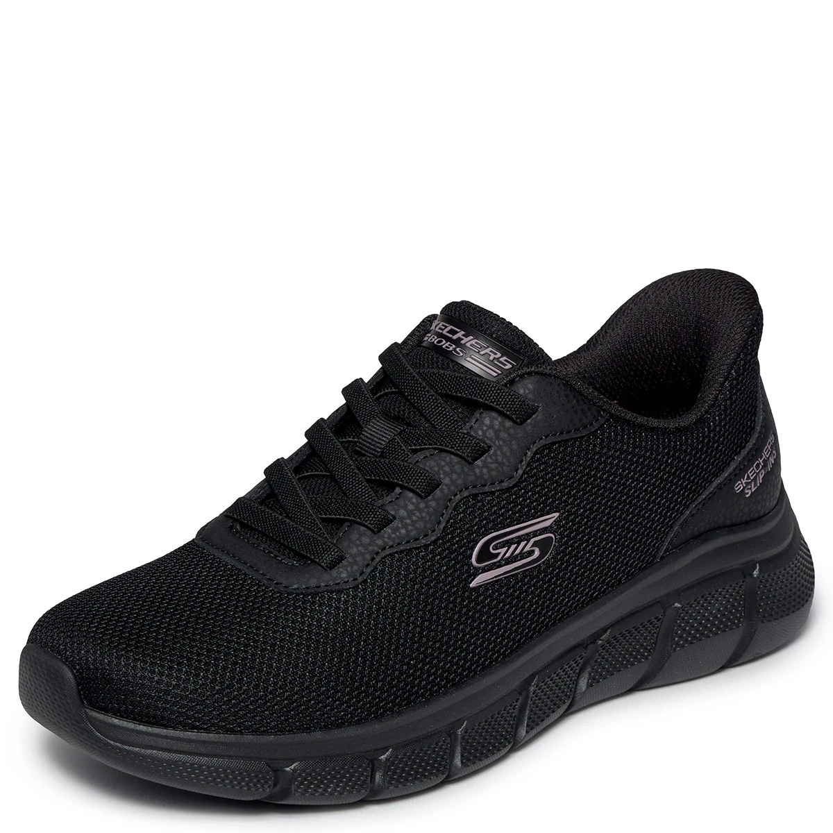 ZAPATILLAS MUJER SKECHERS URBANAS NEGRO BOBS B FLEX - 3
