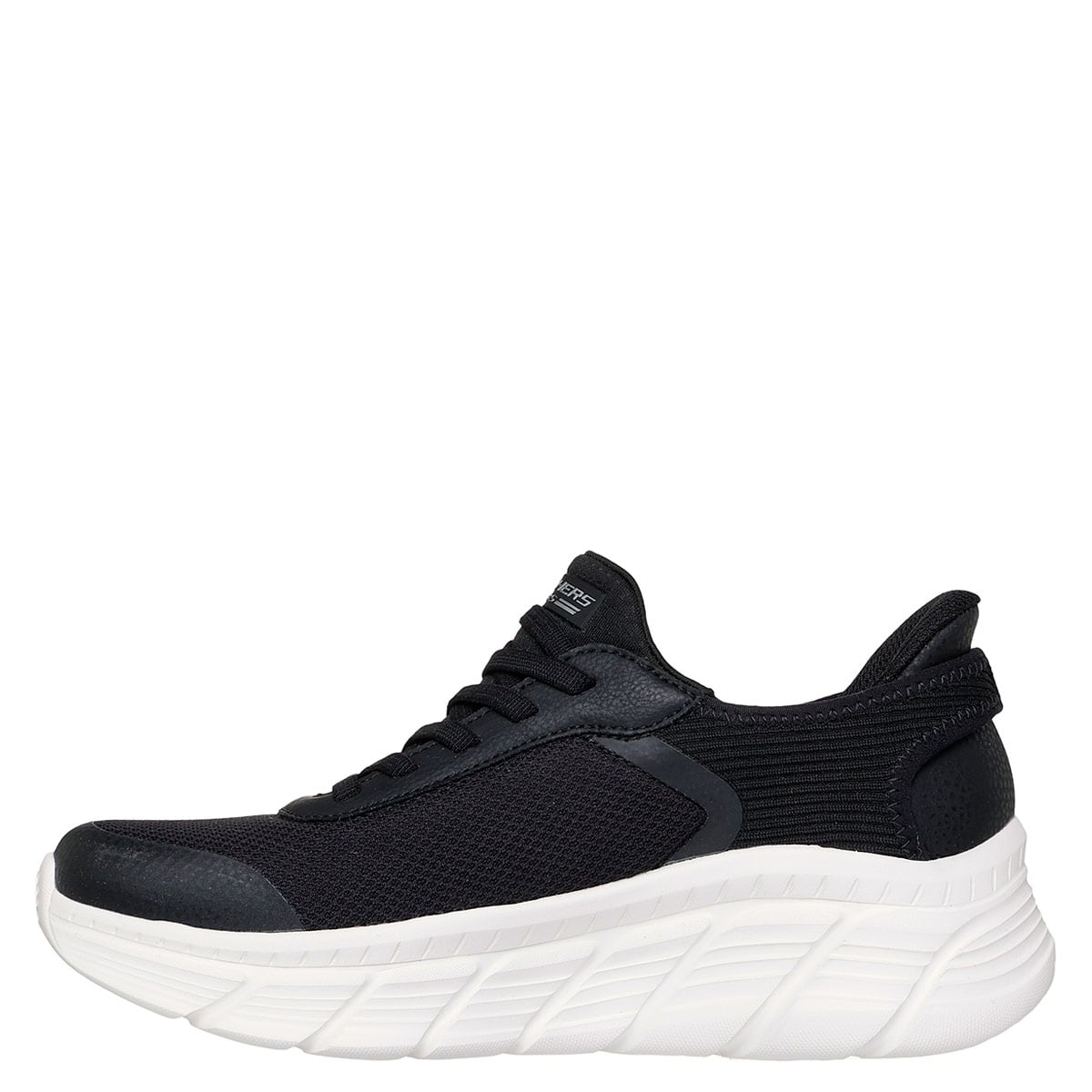 ZAPATILLAS MUJER SKECHERS URBANAS NEGRO BOBS B FLEX HI - 3