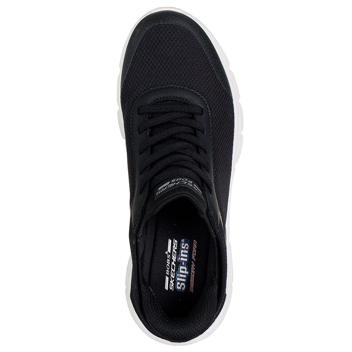 ZAPATILLAS MUJER SKECHERS URBANAS NEGRO BOBS B FLEX HI - 4