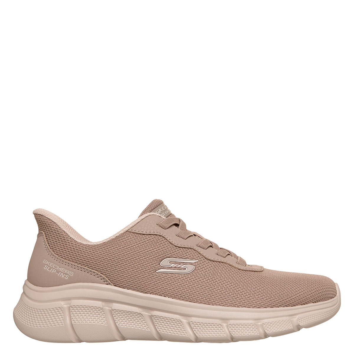 ZAPATILLAS MUJER SKECHERS URBANAS CREMA ZAP BOBS B FLEX - 1
