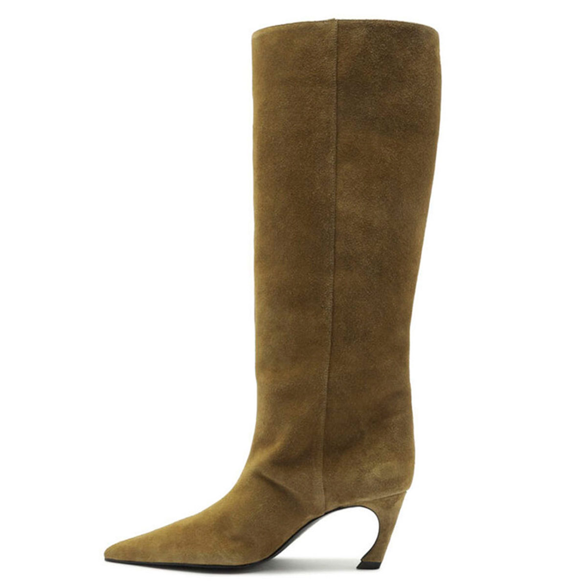 BOTAS CUERO MUJER SCHUTZ CAMEL - 5