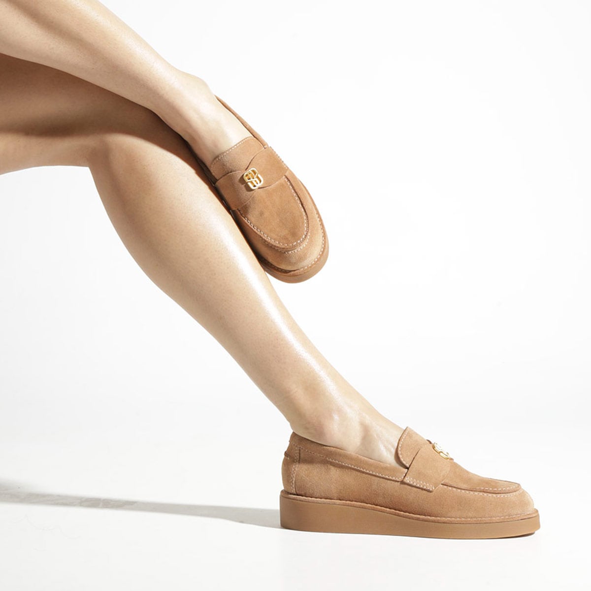 ZAPATOS CASUALES MUJER SCHUTZ CAMEL - 2