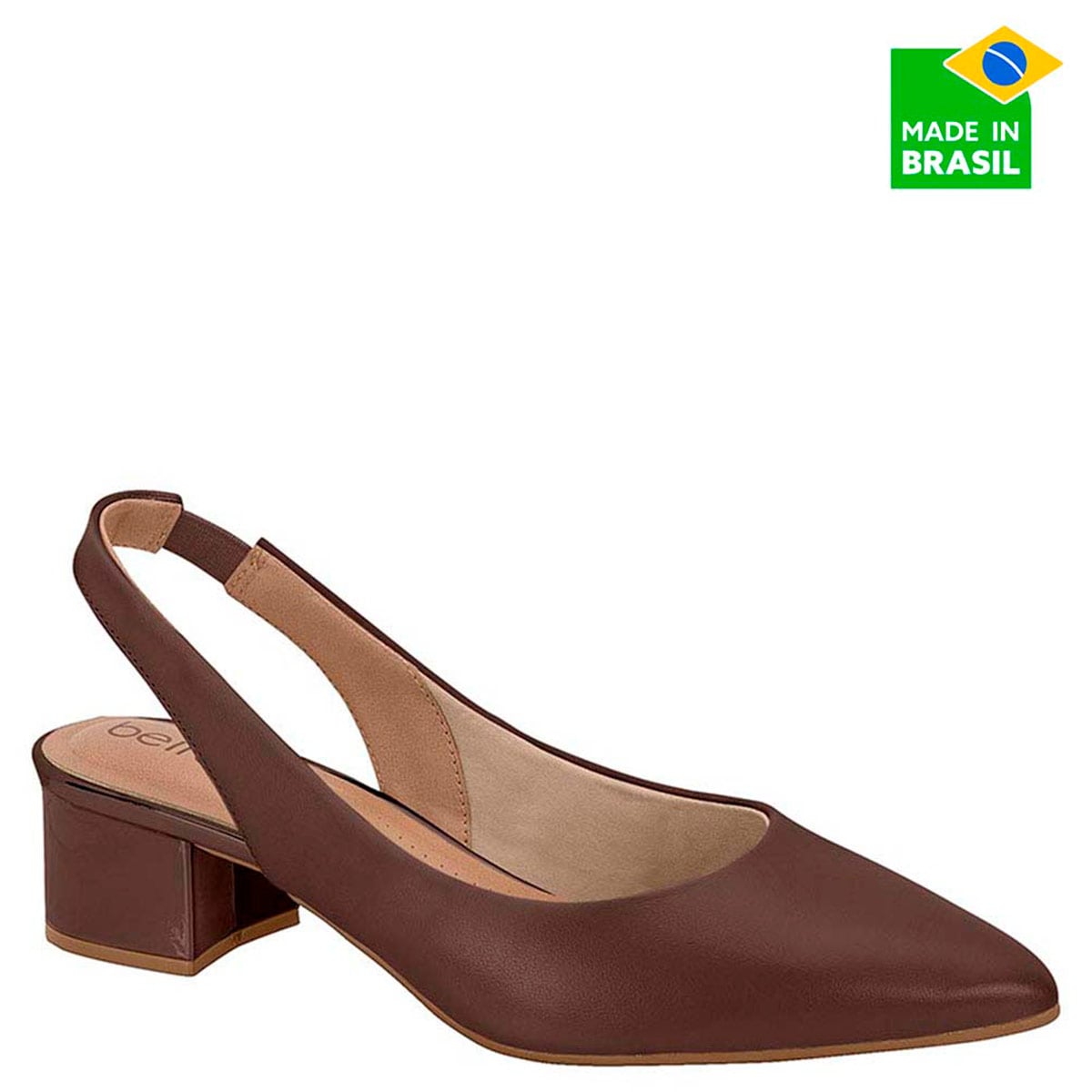 ZAPATOS DE VESTIR MUJER BEIRA RIO CHOCOLATE - 1