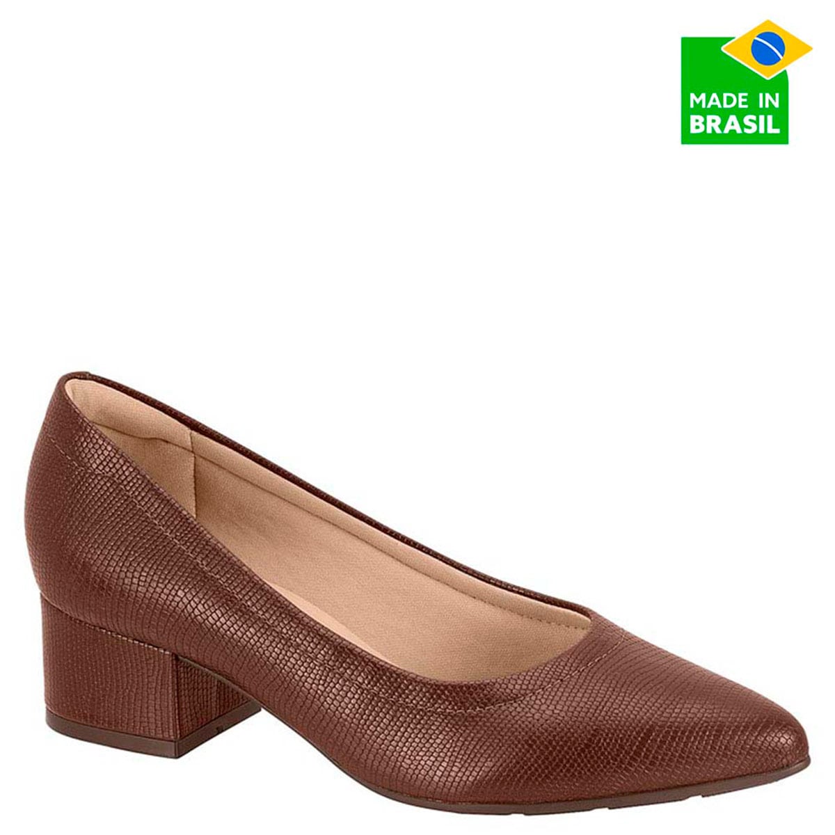 ZAPATOS VESTIR MUJER MODARE CAFÉ - 1