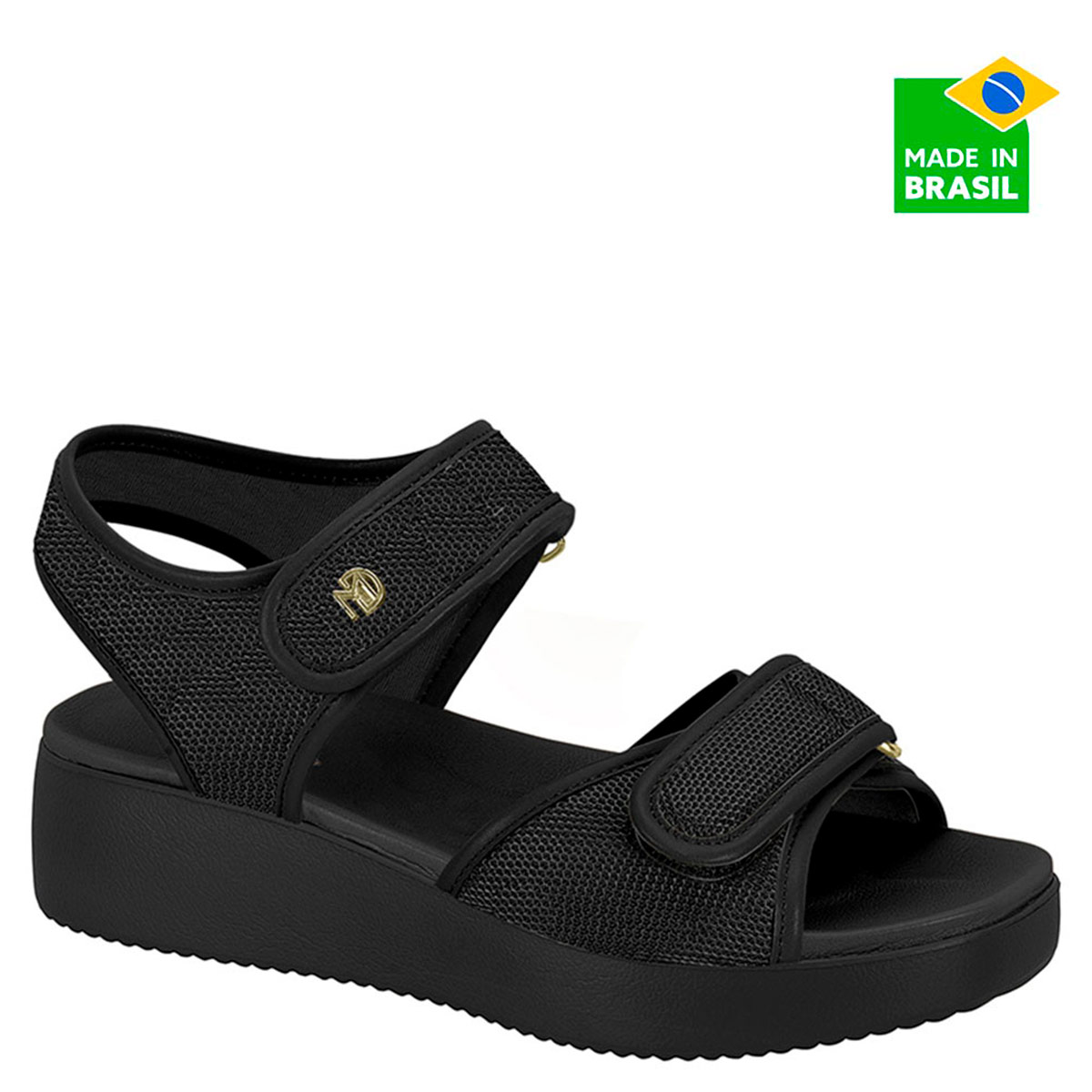 SANDALIAS MUJER MODARE NEGRO - 1