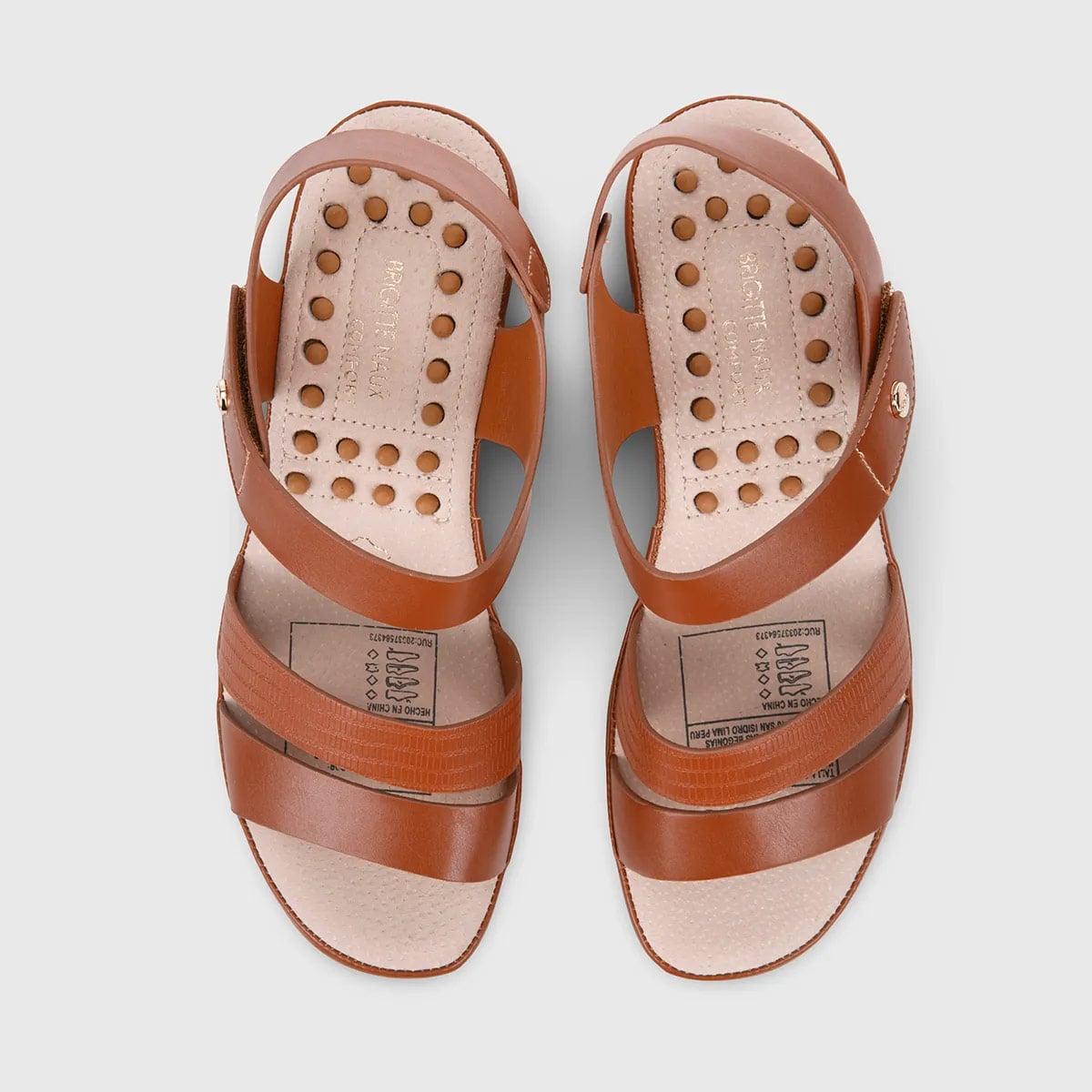 SANDALIAS MUJER BRIGITTE NAUX CUNA - 4