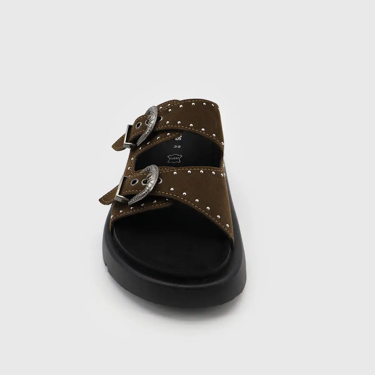 SANDALIAS MUJER BARBADOS BIKIPE CUERO - 4