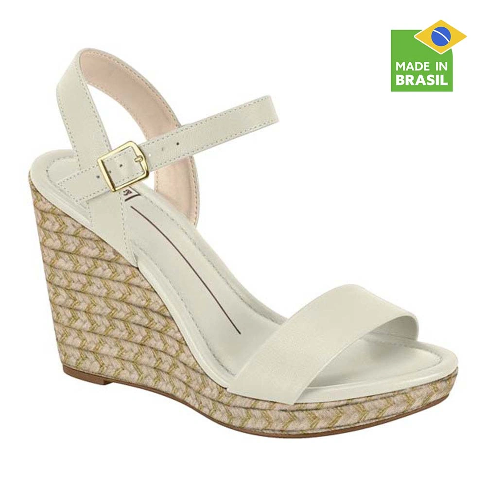 SANDALIAS MUJER MOLECA BLANCO - 1
