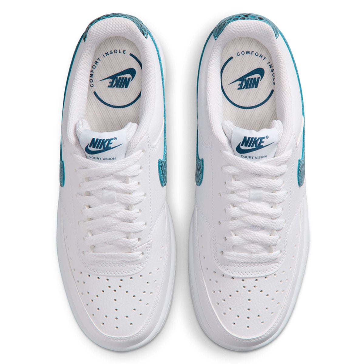 ZAPATILLAS MUJER NIKE URBANAS BLANCO W NIKE COURT VISION LO PRM - 3