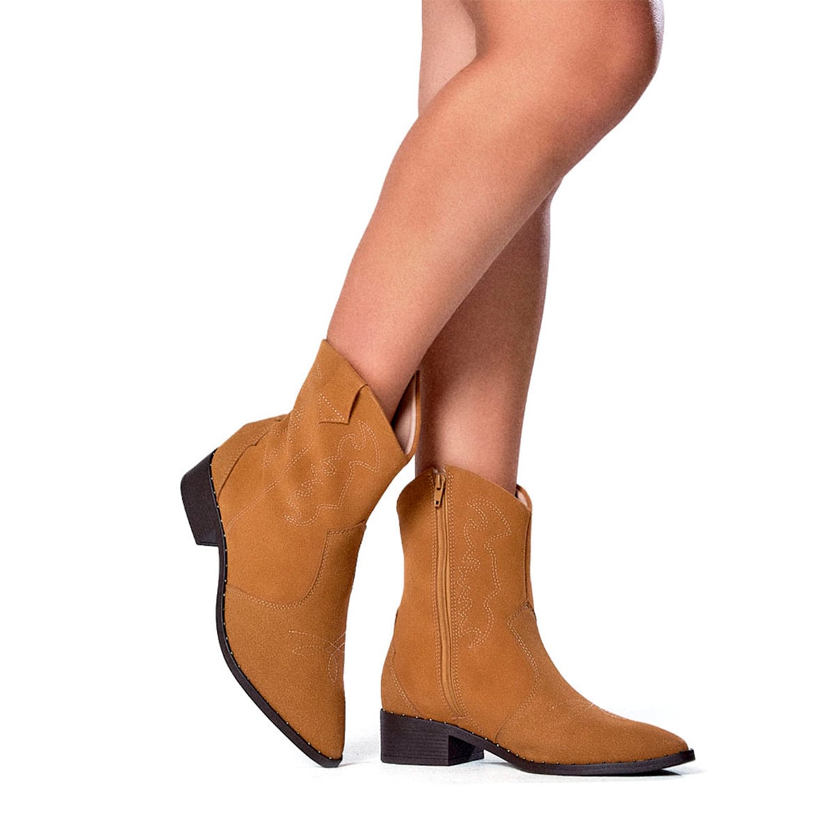 BOTINES MUJER BEIRA RIO CARAMELO - 2