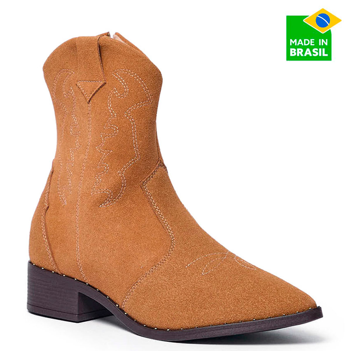BOTINES MUJER BEIRA RIO CARAMELO - 1