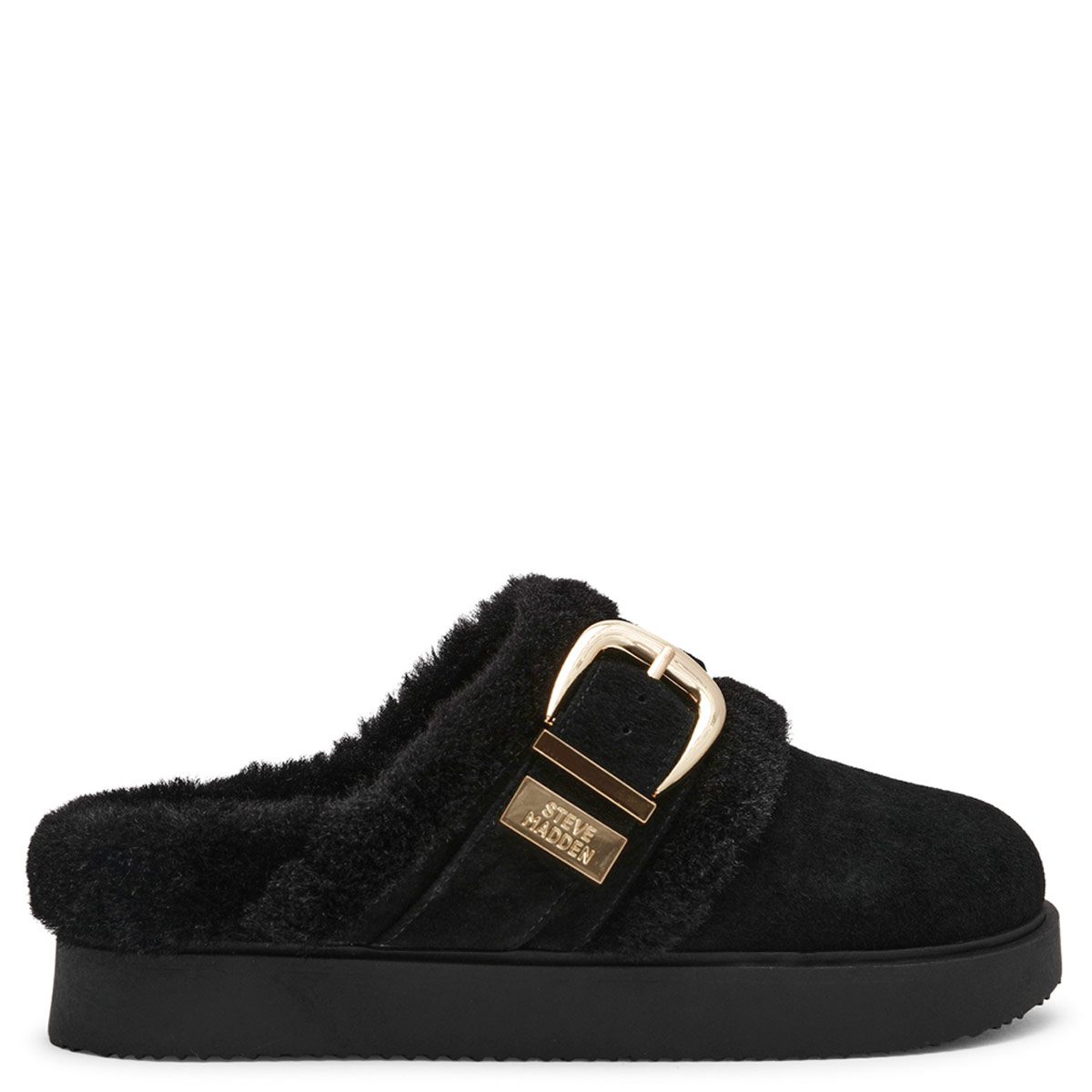 MOCASINES MUJER STEVE MADDEN NEGRO COZY UP - 1
