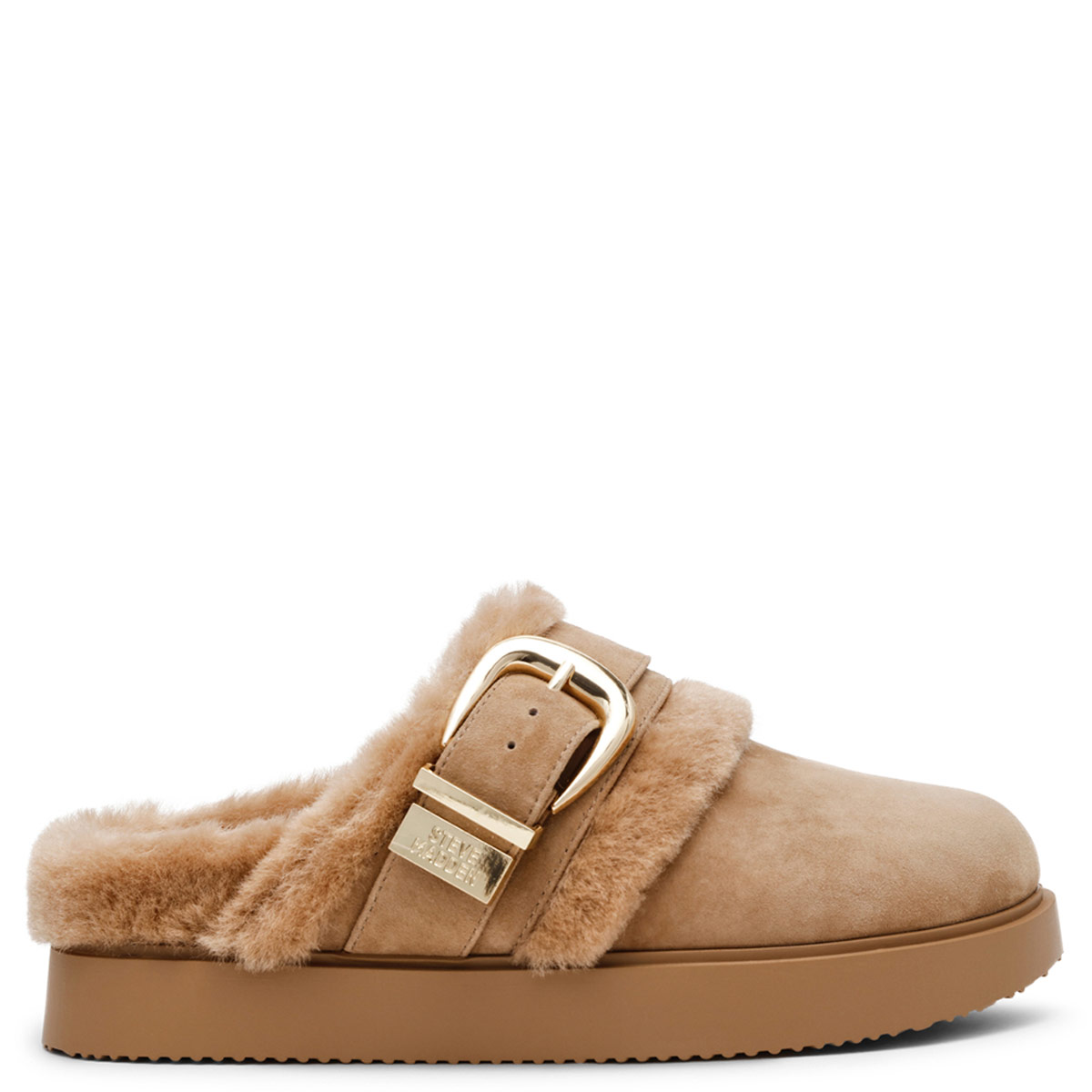 MOCASINES MUJER STEVE MADDEN BEIGE COZY UP - 1