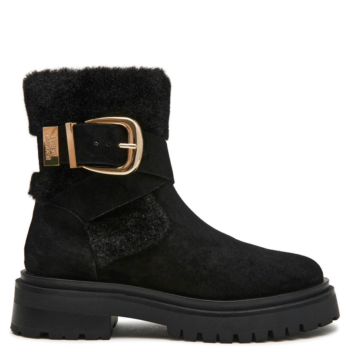 BOTINES MUJER STEVE MADDEN NEGRO LODGE  - 1