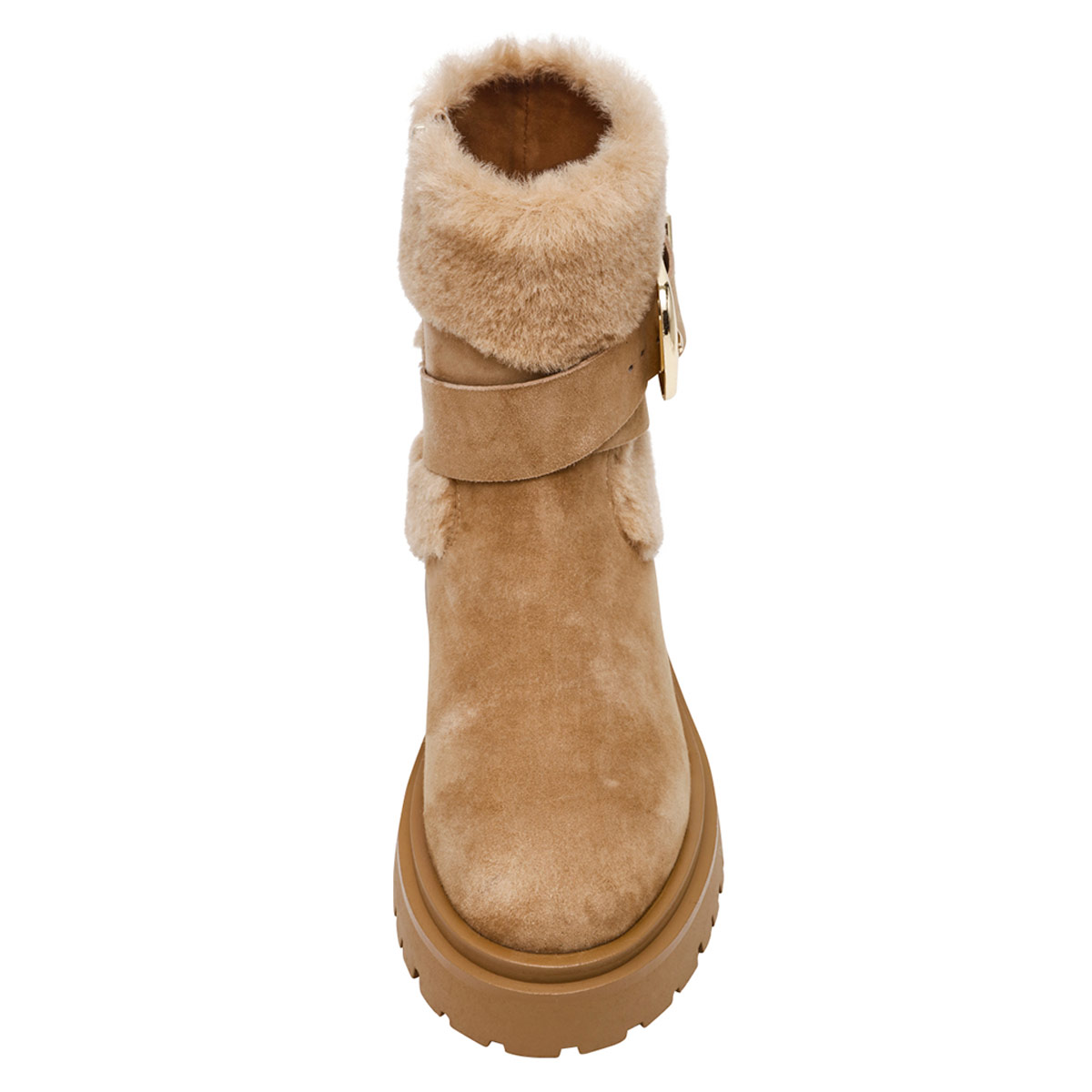 BOTINES MUJER STEVE MADDEN BEIGE LODGE - 4
