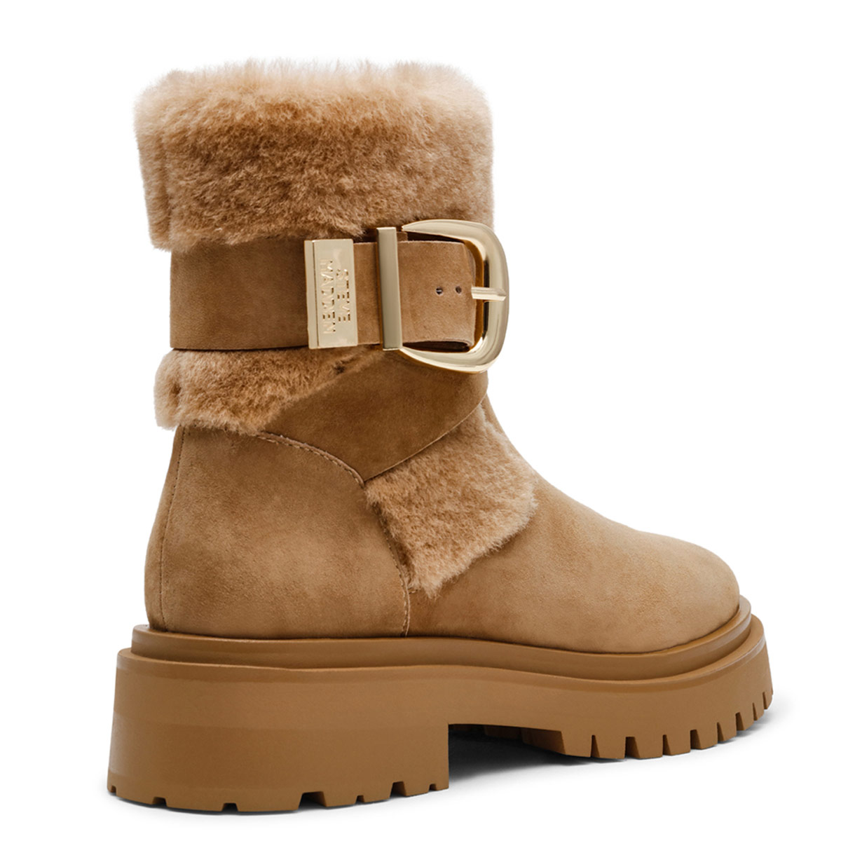 BOTINES MUJER STEVE MADDEN BEIGE LODGE - 5