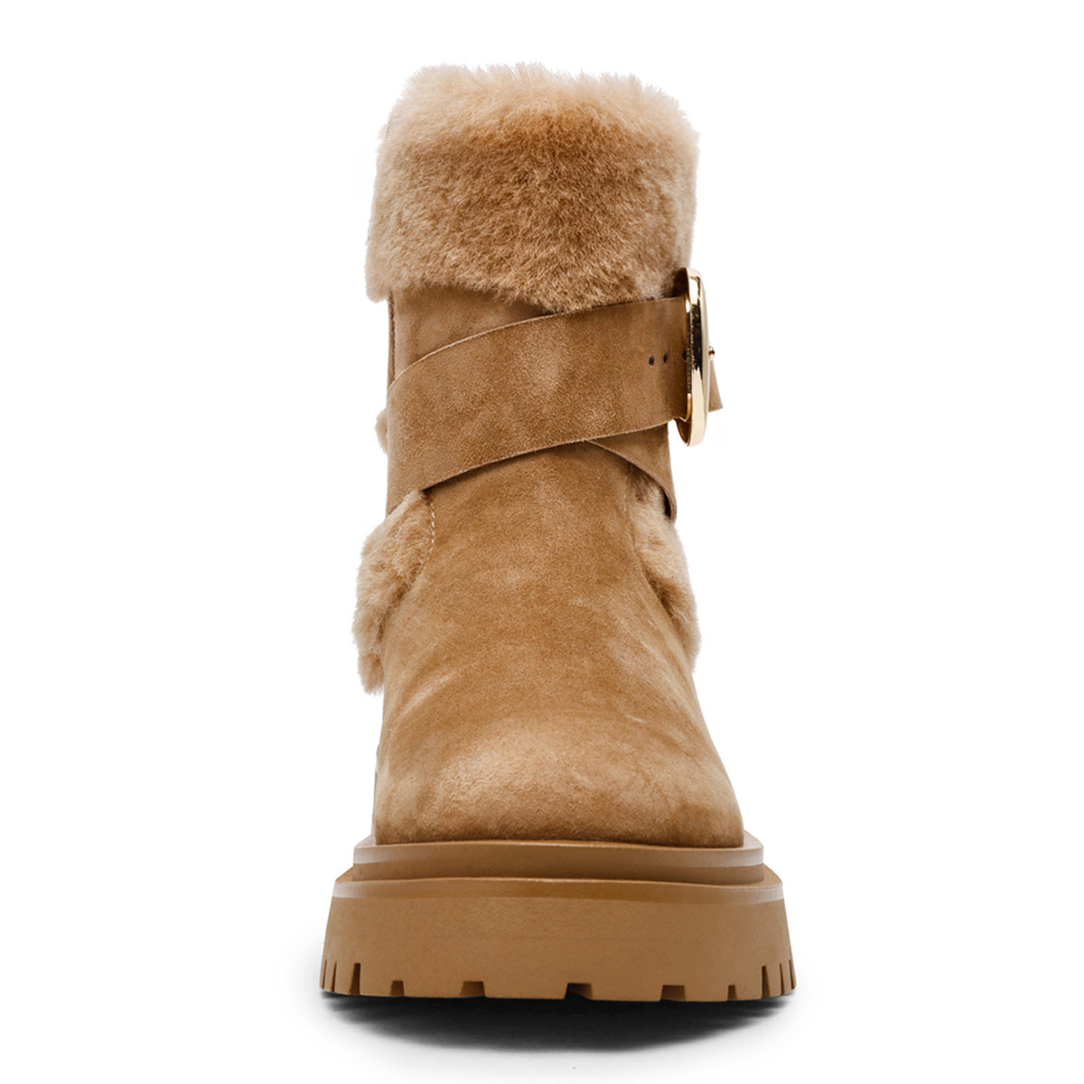 BOTINES MUJER STEVE MADDEN BEIGE LODGE - 3