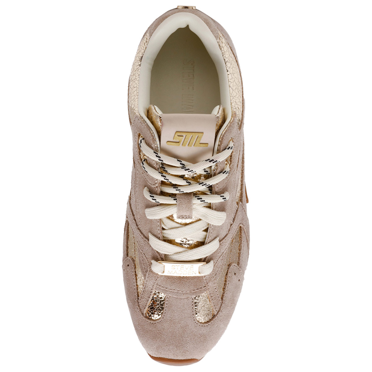 ZAPATILLAS MUJER STEVE MADDEN CASUALES DORADO ASIEL  - 4