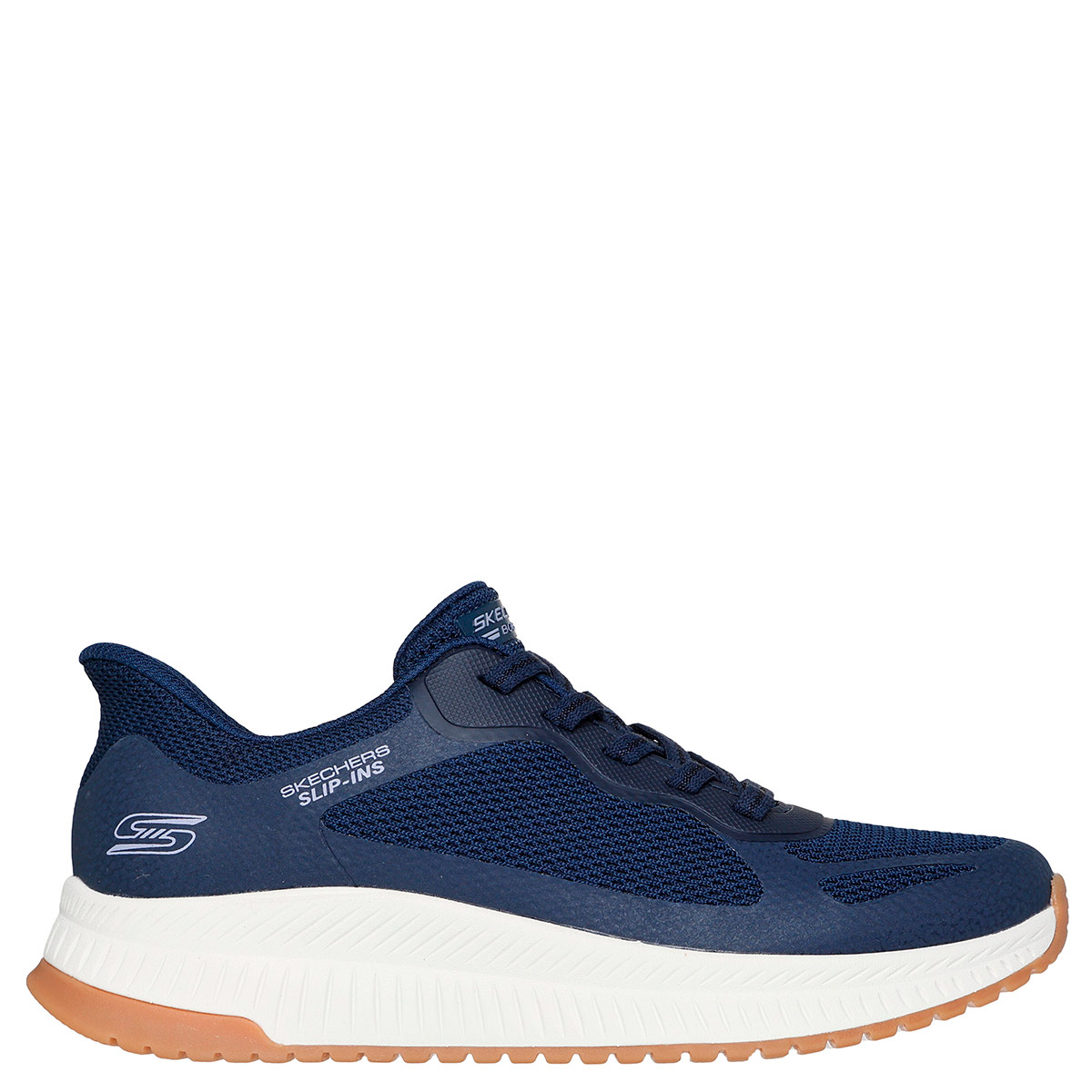 ZAPATILLAS MUJER SKECHERS URBANAS AZUL BOBS SQUAD 4 - 1