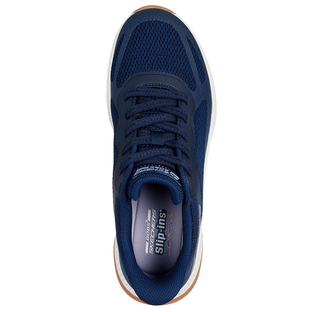 ZAPATILLAS MUJER SKECHERS URBANAS AZUL BOBS SQUAD 4 - 4