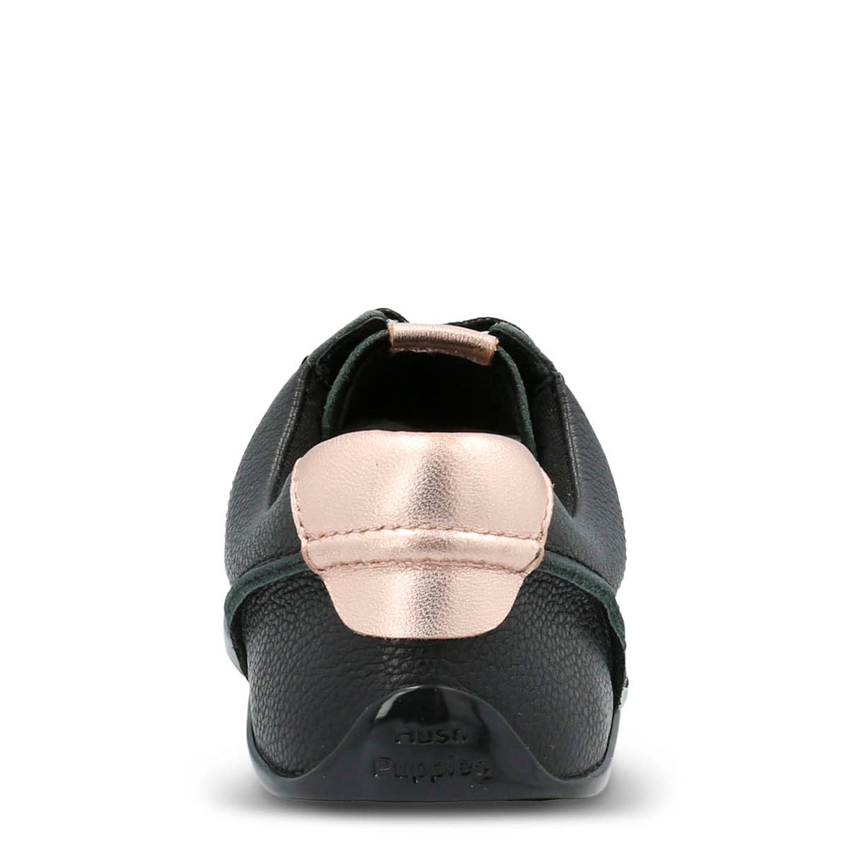 ZAPATILLAS DE CUERO MUJER HUSH-PUPPIES NEGRO GOSS - 6