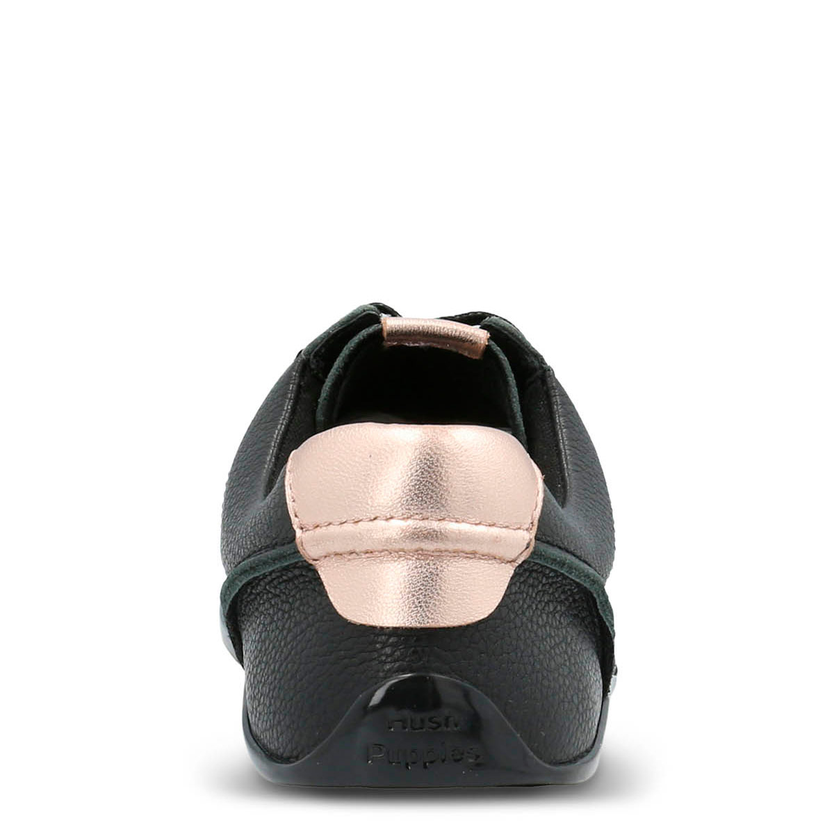 ZAPATILLAS DE CUERO MUJER HUSH-PUPPIES NEGRO GOSS - 6