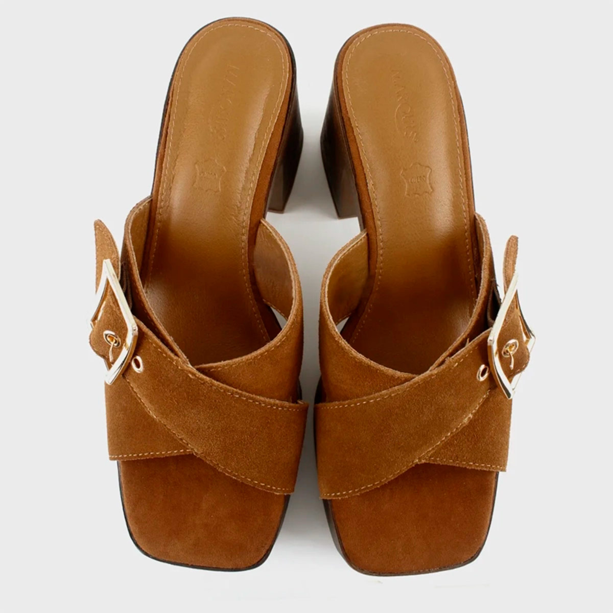 SANDALIAS MUJER MARQUIS MOJAN CUERO - 4