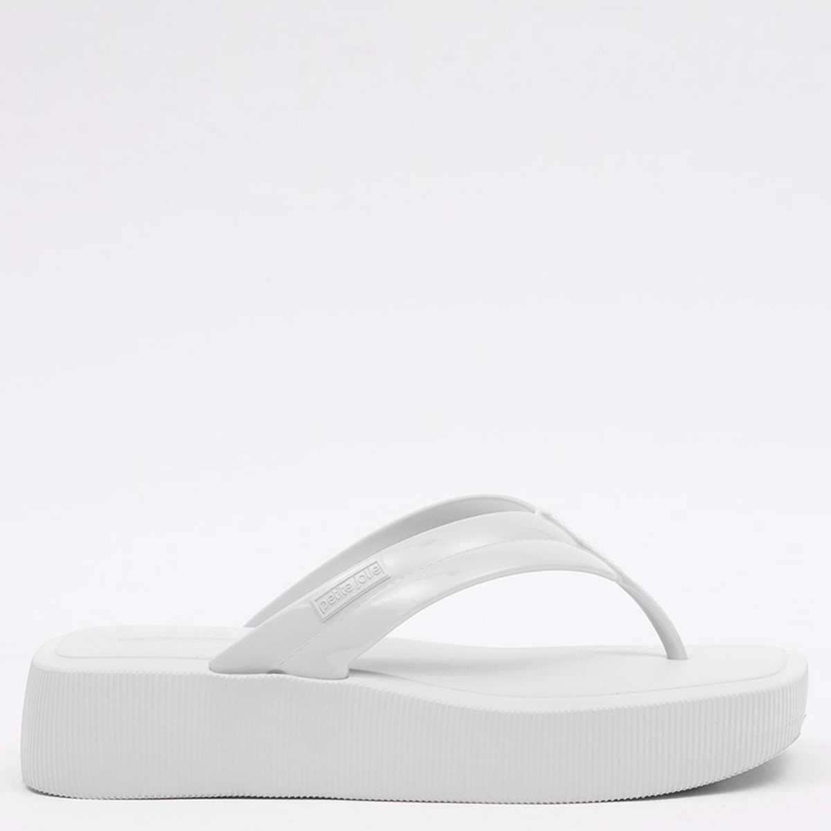 SANDALIAS PLAYERA MUJER PETITE JOLIE BLANCO - 1