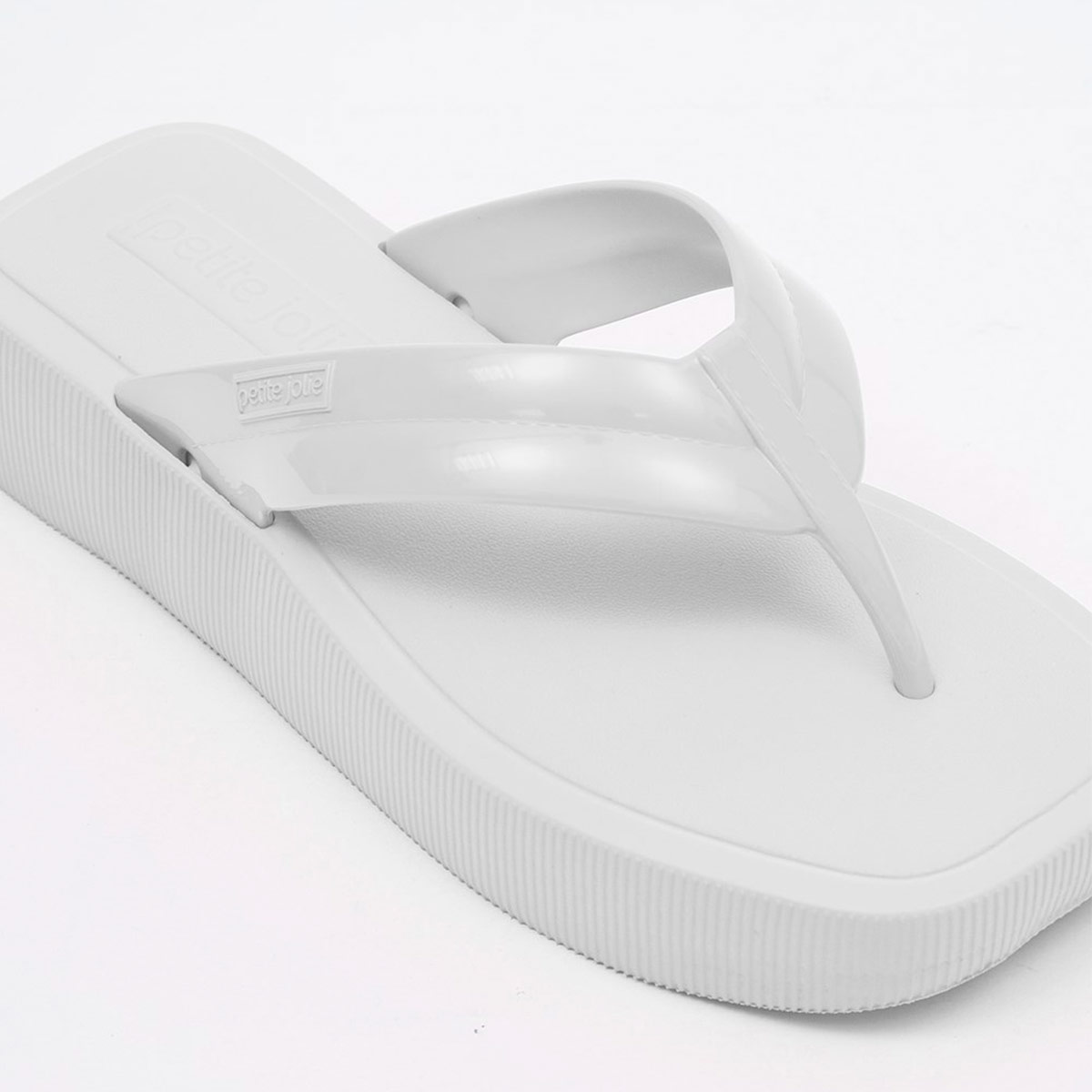 SANDALIAS PLAYERA MUJER PETITE JOLIE BLANCO - 5