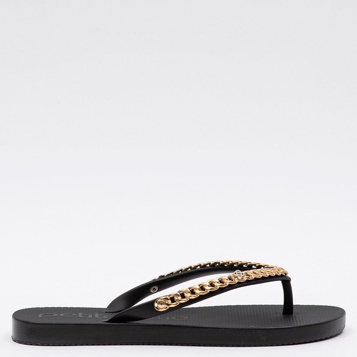 SANDALIAS PLAYERA MUJER PETITE JOLIE NEGRO - 1