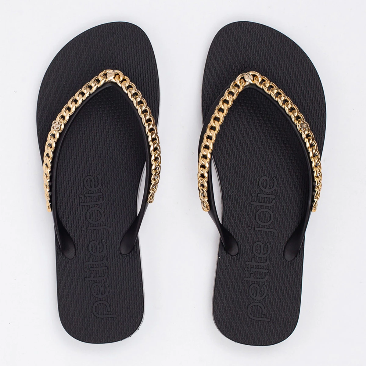 SANDALIAS PLAYERA MUJER PETITE JOLIE NEGRO - 4