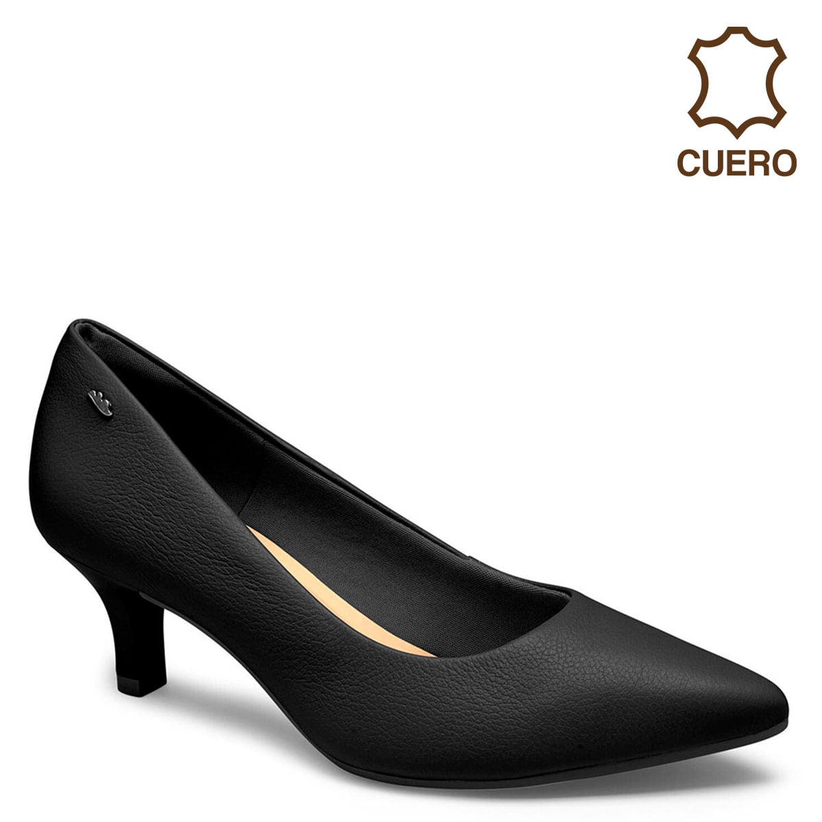 ZAPATOS DE VESTIR MUJER KOLOSH NEGRO CUERO - 1