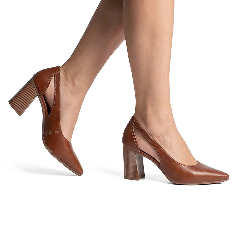 ZAPATOS DE VESTIR MUJER KOLOSH CANELA - 2