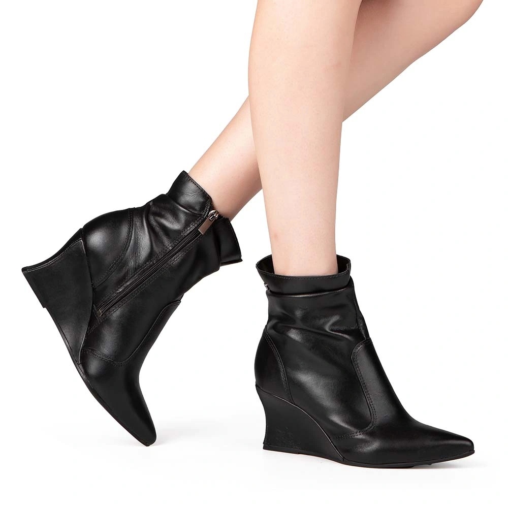 BOTINES MUJER KOLOSH NEGRO - 2