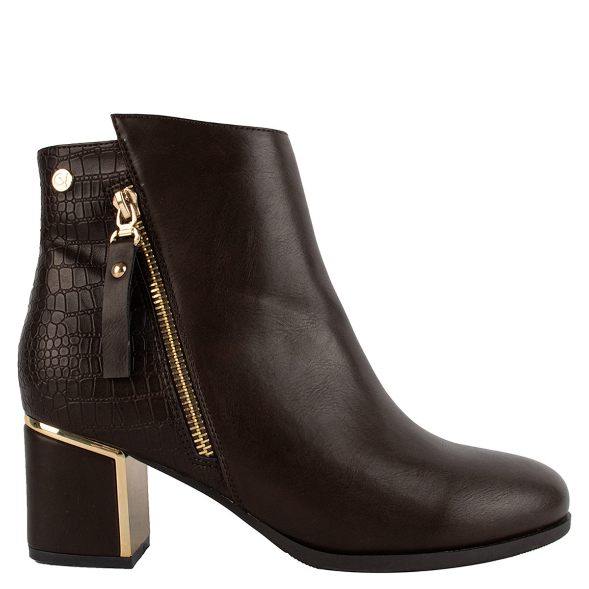 Chabely R Oliveros BOTINES MUJER CHABELY MARRÓN 2YI12000002