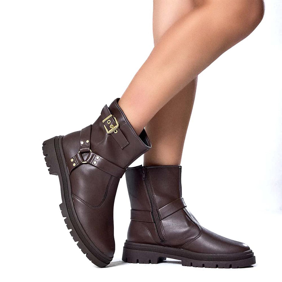 BOTINES MUJER MOLECA CAFÉ - 2